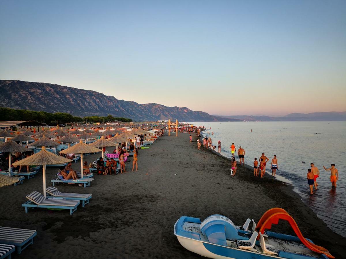 Beachfront, Tirana Guest House Velipojë Dış mekan fotoğraf
