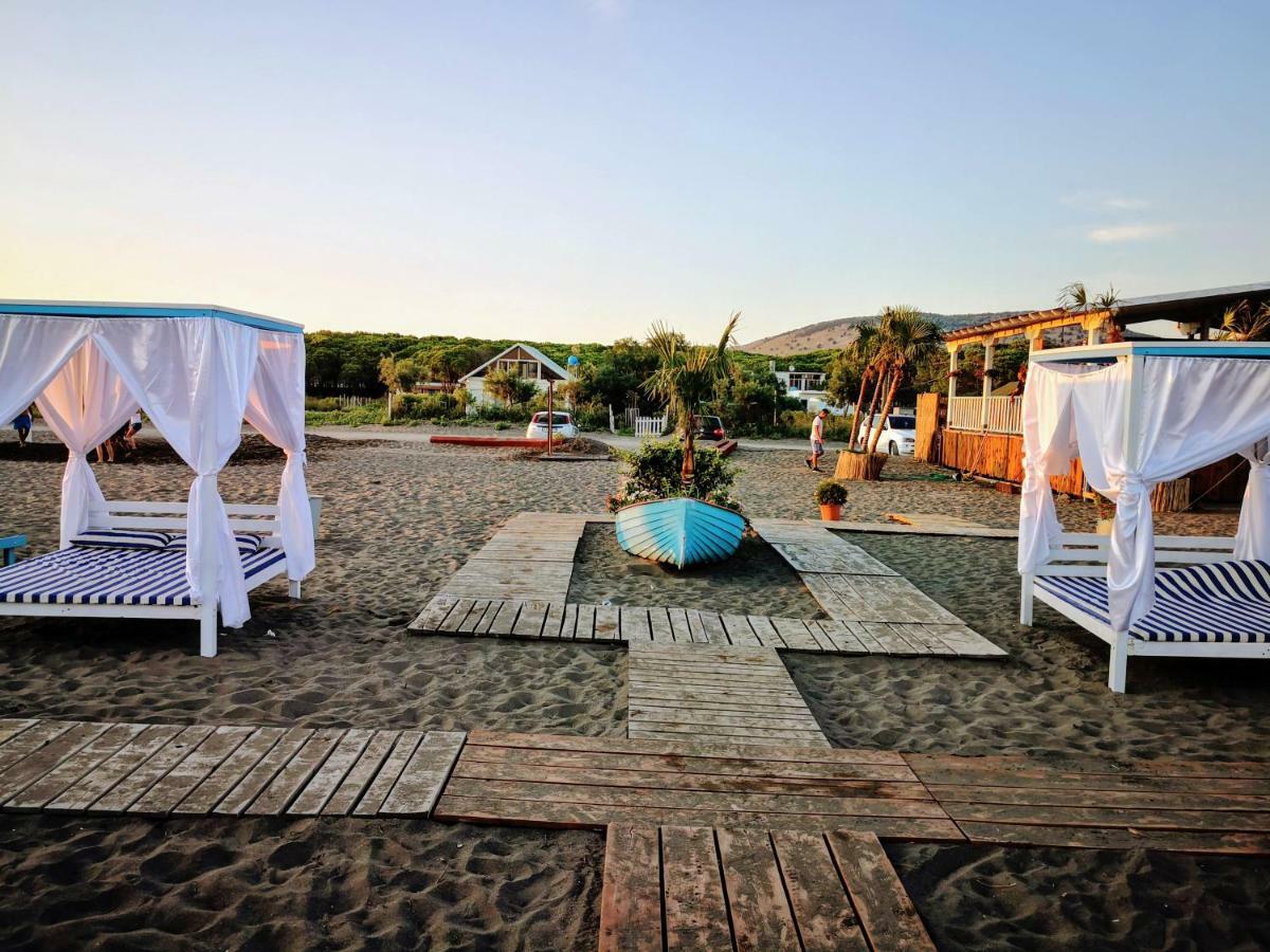 Beachfront, Tirana Guest House Velipojë Dış mekan fotoğraf
